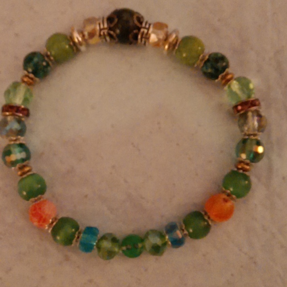 Handmade bead bracelet